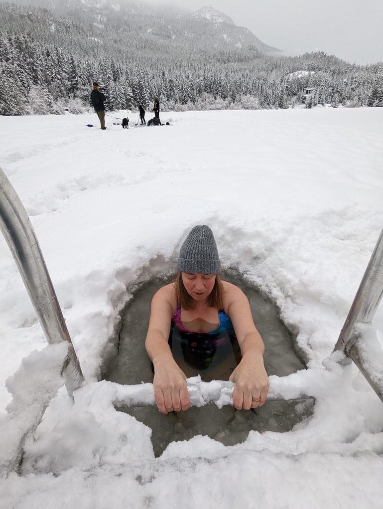 Cold plunge ritual