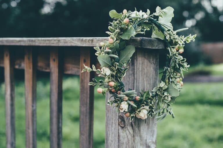 Croning floral crown