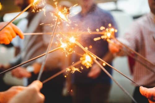 Sparklers ritual