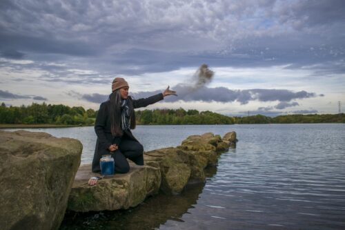 What is a scattering ashes ceremony?